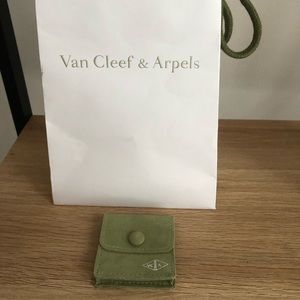 Van Cleef & Arpels gift bag travel pouch